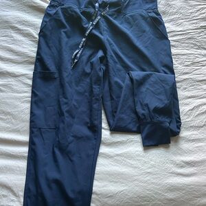 Navy Blue Med Couture Insight Jogger Scrub Pants